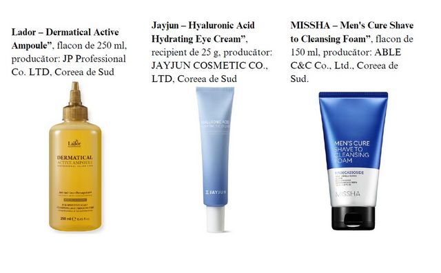 Produse cosmetice periculoase, retrase de ANSP de pe piață