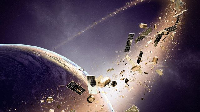 Agenția Spațială trimite un robot care va curăța gunoiul de pe orbita terestră
