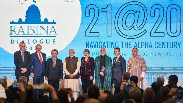 At Raisina Dialogue, world leaders discuss climate change, tech