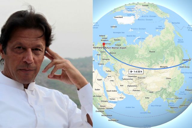 Pakistan PM Imran Khan Trolled After Saying Japan And Germany Share a Border, Check Reactions