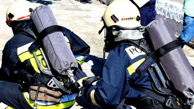Incendiu la Soroca. Un barbat a fost salvat de catre pompieri, dupa ce apartamentul sau a fost cuprins de flacari