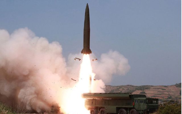 Coreea de Nord susține că a efectuat joi un exercițiu de trageri cu rachete cu rază lungă de acțiune