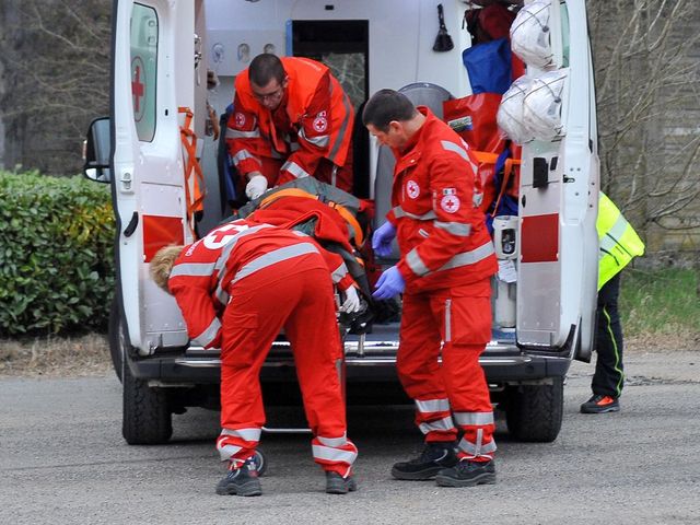 Cade albero al terminal auto di Venezia, dieci feriti