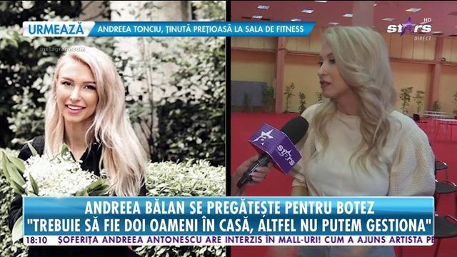Andreea Bălan, detalii despre botezul micuței Clara
