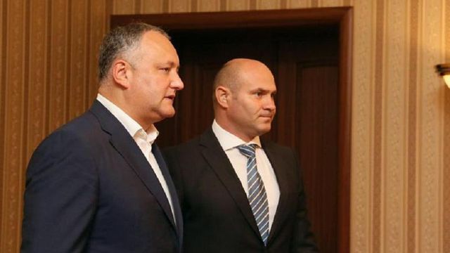 Igor Dodon l-a prezentat corpului de comandă al Armatei Naționale pe noul ministru al Apărării, Pavel Voicu