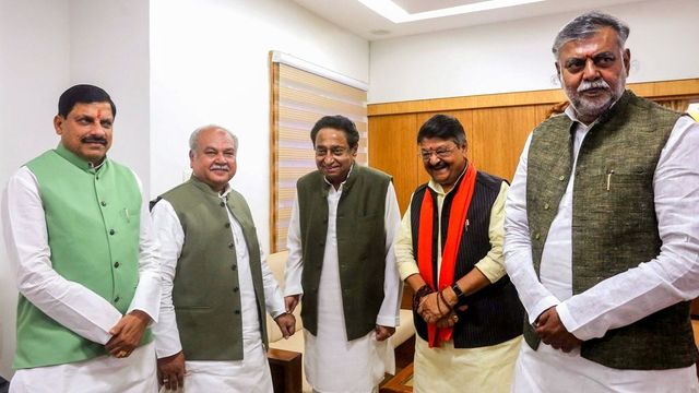 Congress leader Kamal Nath in Delhi amid strong buzz over switch to BJP