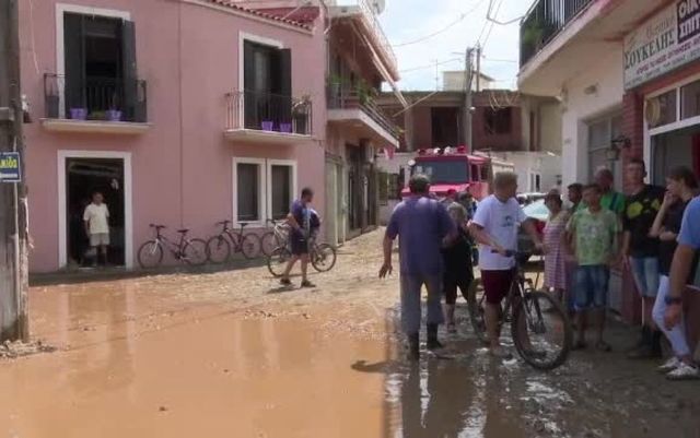 Inundații devastatoare în Grecia