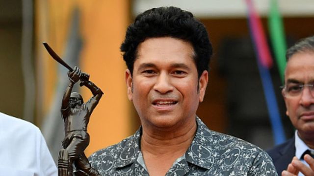 Anderson-Tendulkar Trophy unveiled as legends pose with new silverware