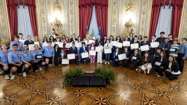 Quirinale, Mattarella premia 29 giovani Alfieri della Repubblica