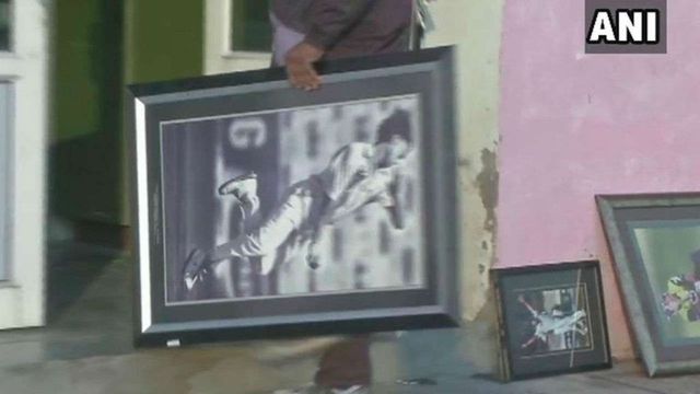 13 Photos Of Pakistani Cricketers Removed From HPCA Stadium