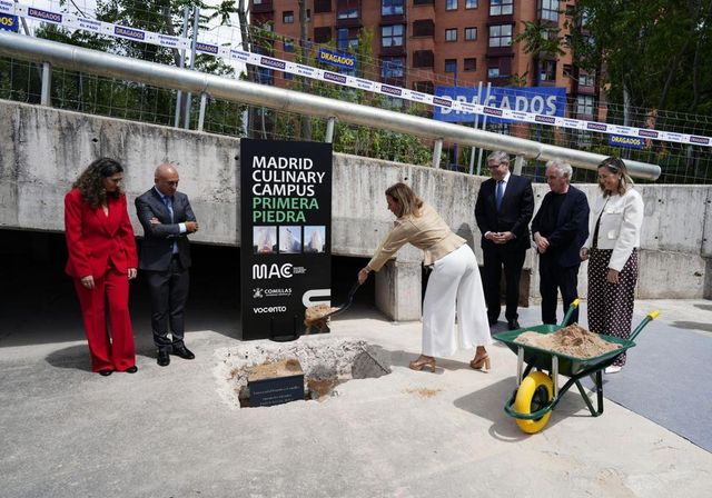 Vocento y Comillas empiezan a construir la nueva sede de su universidad de gastronomía