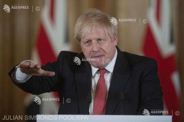 Premierul Boris Johnson acuză Uniunea Europeană că îl amenință cu o blocadă alimentară