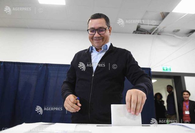 Ponta: Am votat un candidat bun, nu am votat răul cel mai mic