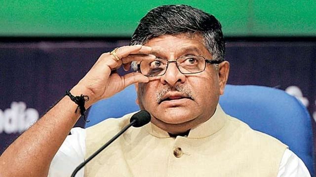 ‘India will never compromise its data sovereignty, robust protection law in making, says Ravi Shankar Prasad