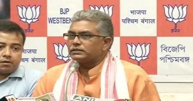 We don't have enough winnable candidates in Bengal, says BJP state president Dilip Ghosh