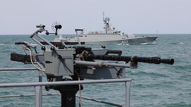 Минобороны сообщило о начале учений в Каспийском море