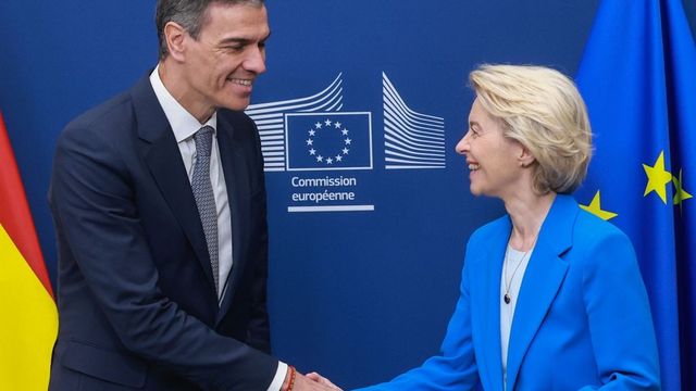 Sánchez pide ante Von der Leyen aumentar la presión a Israel con embargo y sanciones