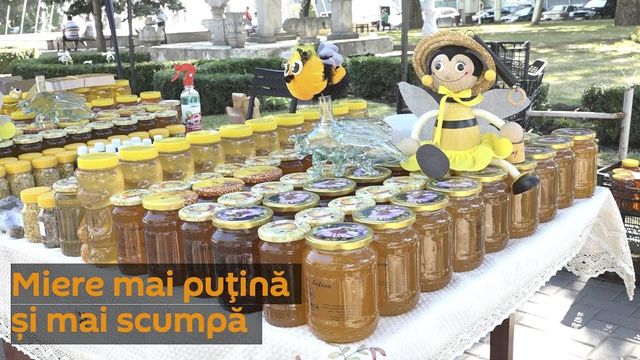 De ziua lor, apicultorii organizează un târg în centrul Capitalei