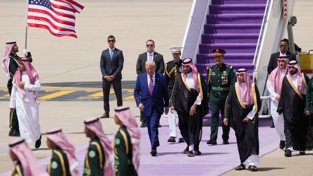 Trump comienza su gira de varios días en Oriente Próximo con su primera parada en Arabia Saudí