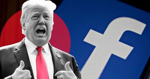 Contul lui Donald Trump, suspendat de Facebook pentru doi ani