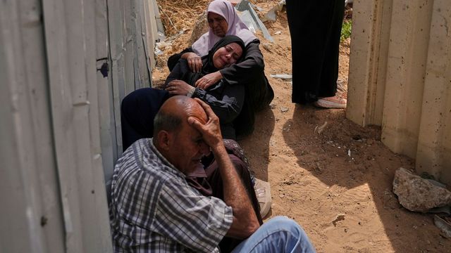 Israeli strikes kill at least 20 people in Gaza as Trump wraps up his Middle East visit