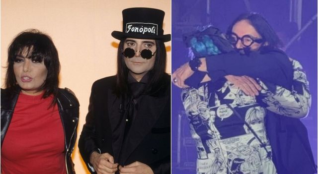 Renato Zero e Loredana Bertè: pace fatta dopo 30 anni con abbraccio sul palco