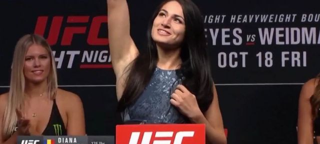 Luptătoarea Diana Belbiță a ales să reprezinte Canada în competițiile UFC