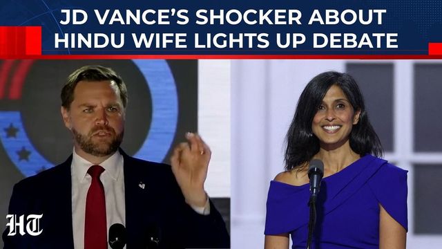 JD Vance hopes wife Usha, a Hindu, will eventually embrace Christianity
