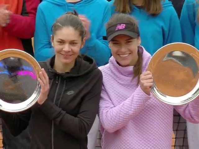 Sorana Cîrstea și Andreea Mitu au cucerit titlul la dublu la Lugano