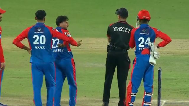 Watch: Kuldeep Yadav Loses Cool On Umpire After DRS Call Goes Wrong