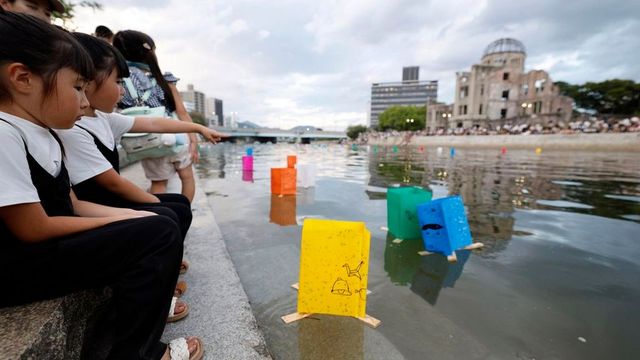 Hiroshima recuerda los horrores de la bomba atómica en el 80 aniversario