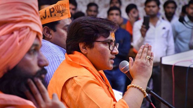 ‘Missing’ posters pop up in Bhopal as Pragya Thakur undergoes treatment for cancer, eyes in Delhi