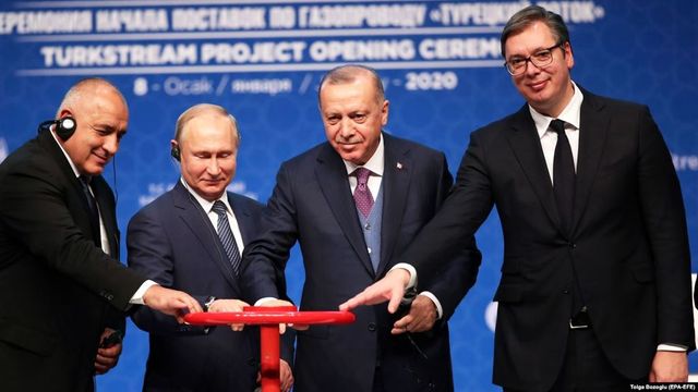 Putin și Erdogan au inaugurat gazoductul TurkStream care lasă Moldova fără venituri de un miliard