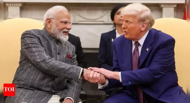 Nicest looking guy: Trump praises PM Modi, repeats India-Pak ceasefire claim