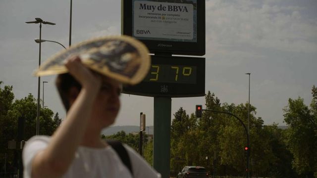 Aviso por fuertes tormentas y calor extremo en la Península