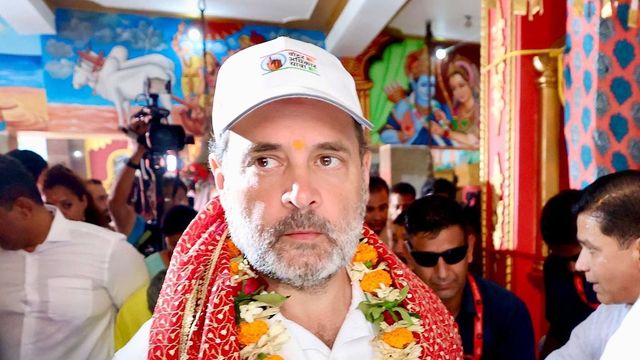 Abuses thrown at PM Modi from Congress stage in Bihar, BJP wants Rahul Gandhi to apologise