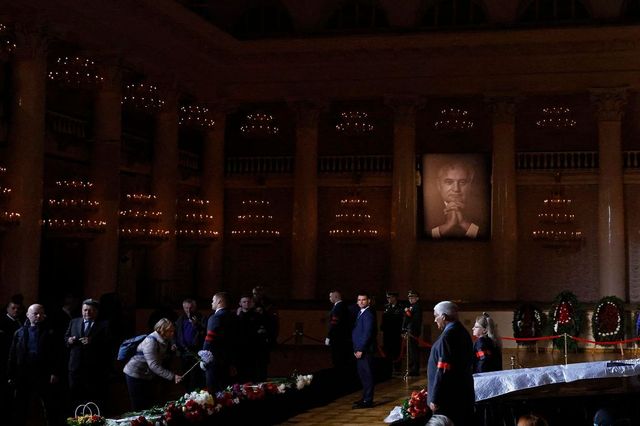 Gorbaciov, cerimonia funebre a Mosca