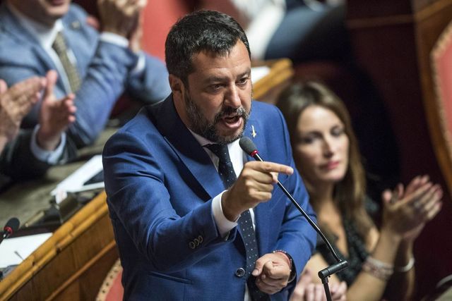Salvini, dal premier solo insulti