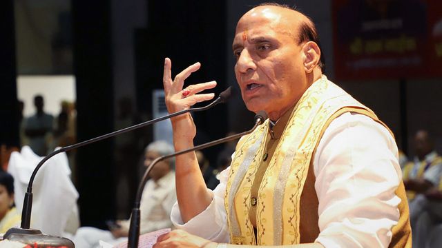 Rajnath Singh appeals to people of Arunachal Pradesh to remain calm, maintain peace
