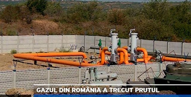 Conducta Iași-Chișinău a fost conectată la sistemul de transport a gazelor naturale din Moldova
