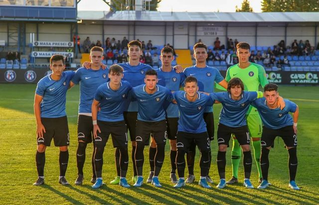 FC Viitorul a remizat cu NK Domžale în primul joc din Youth League