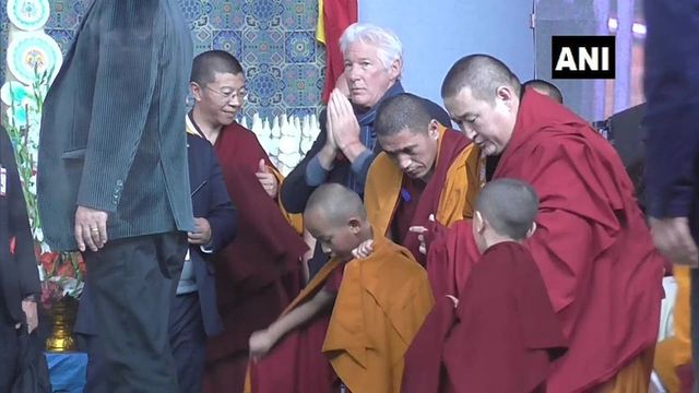 Richard Gere Attends Dalai Lama's Teaching Sessions In Bodh Gaya