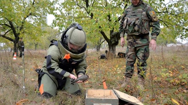 Geniștii Armatei Naționale au neutralizat 156 obiecte explozive în octombrie