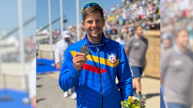 Canoistul Serghei Tarnovschi a cucerit medalia de bronz la Campionatul European de la Racice pe distanța 1000 metri
