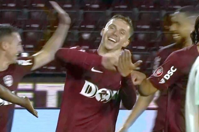 Ce a spus Dan Petrescu despre Louis Munteanu înainte de CFR Cluj - Paksi