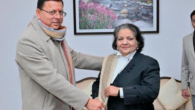 Justice Ritu Bahri becomes first woman chief justice of Uttarakhand high court
