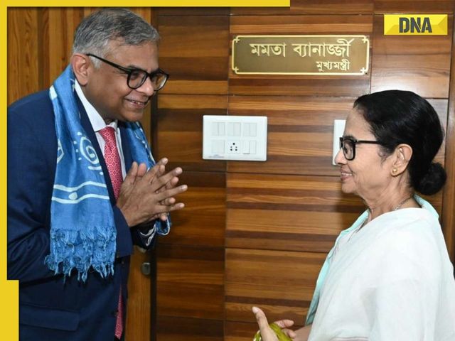 Mamata Banerjee meets Tata Motors chairperson Natarajan Chandrasekaran