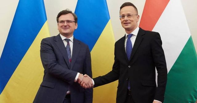 Az ukrán külügyminiszterrel tárgyalt Szijjártó