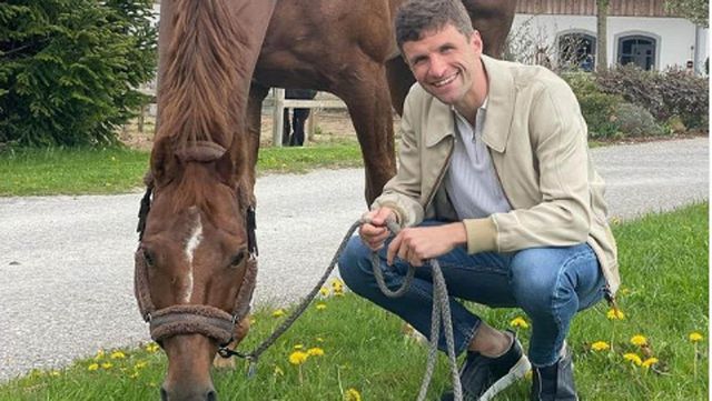 Thomas Müller gana un oro olímpico con su caballo