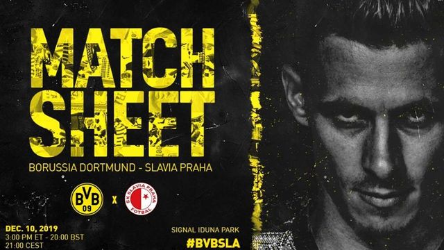 Borussia Dortmund vs Slavia Prague, Champions League: Live streaming, teams, time in India (IST) & where to watch on TV